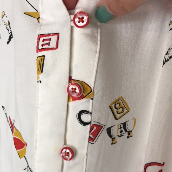 Anthropologie conversations limited edition blouse - Picture 7 of 11